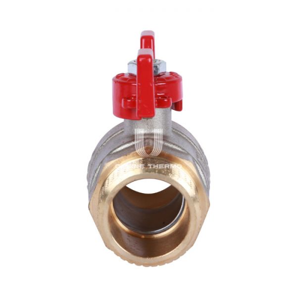 Кран шаровый Rommer RBV-0007-0410225, 1" НР-НР, стандартный, ручка-бабочка