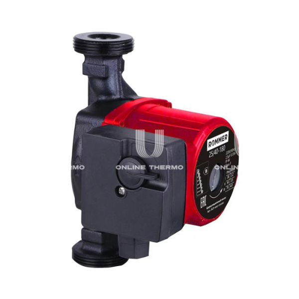 Циркуляционный насос Rommer Profi 25/60-180, RCP-0004-2560180, база 180 мм