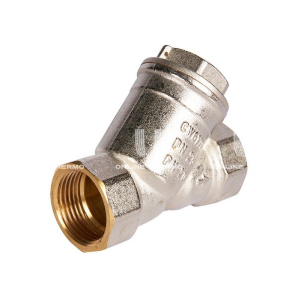 Косой фильтр механической (грубой) очистки Rommer RFW-0001-000025 1" ВР-ВР