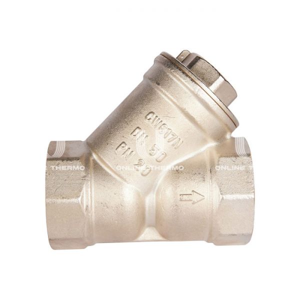 Косой фильтр механической (грубой) очистки Rommer RFW-0001-000050 2" ВР-ВР