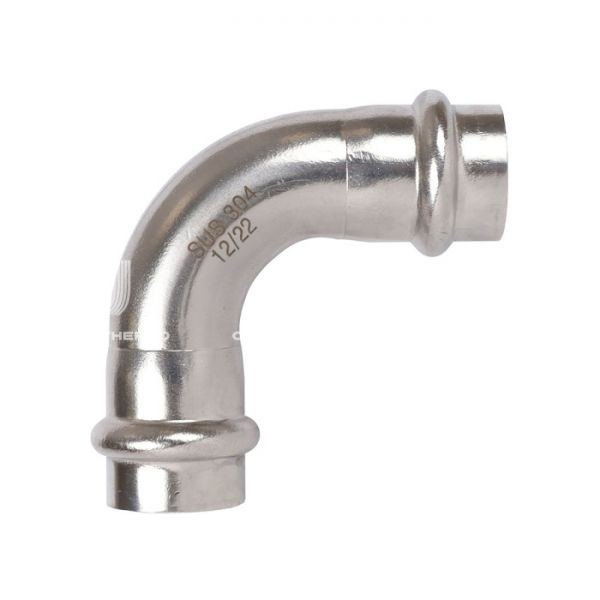 Угольник (угол) 90° двураструбный Rommer RSS-0003-000018, 18 мм, пресс-обжим