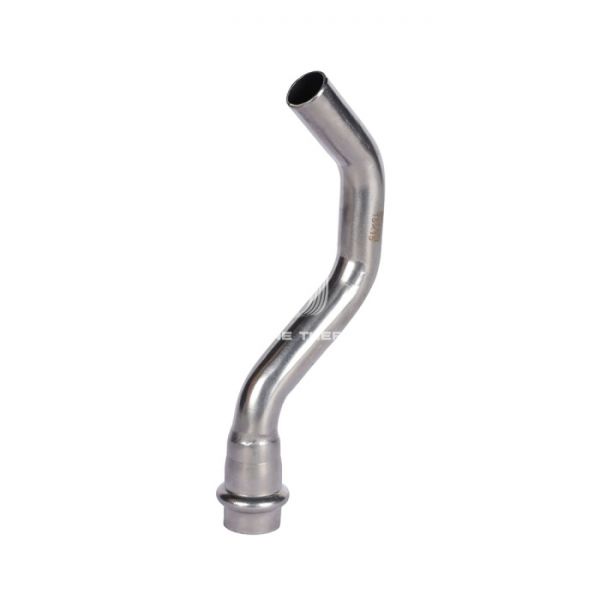 Обвод однораструбный Rommer RSS-0007-000015, 15 мм, пресс-обжим