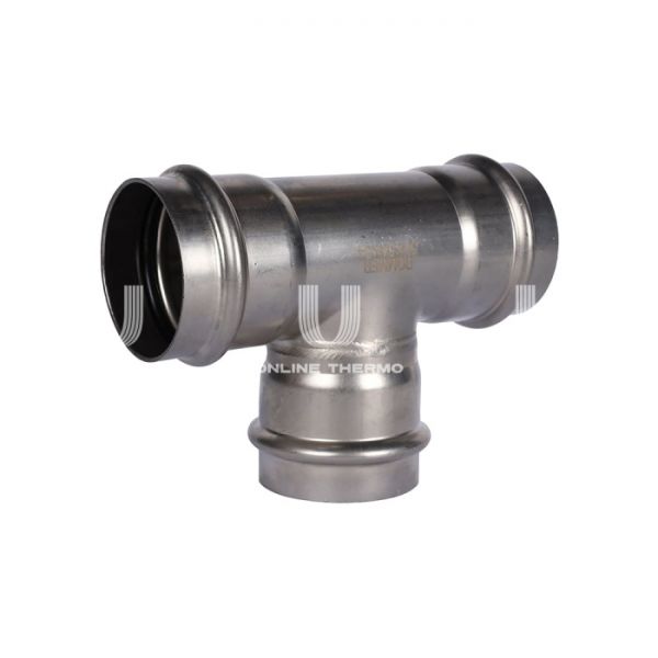 Тройник трераструбный равносторонний Rommer RSS-0013-000054, 54 мм, пресс-обжим