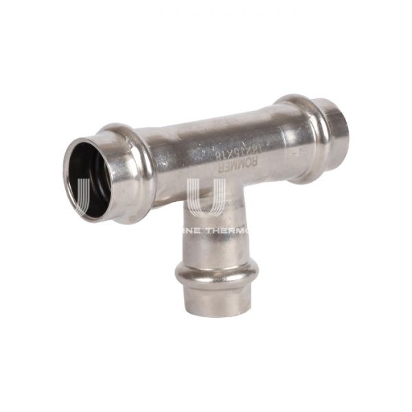 Тройник трераструбный переходной Rommer RSS-0014-181518, 18?15?18 мм, пресс-обжим