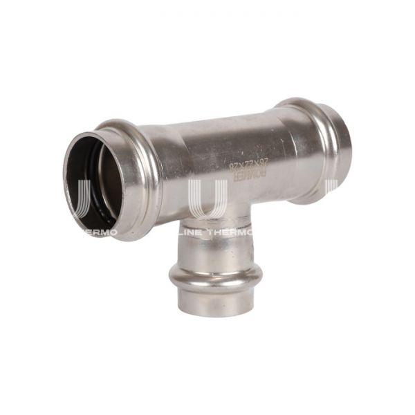 Тройник трераструбный переходной Rommer RSS-0014-282228, 28?22?28 мм, пресс-обжим