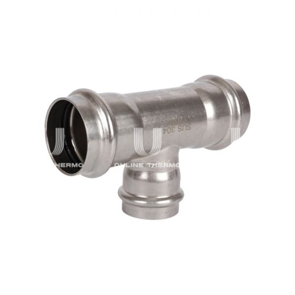 Тройник трераструбный переходной Rommer RSS-0014-423542, 42?35?42 мм, пресс-обжим