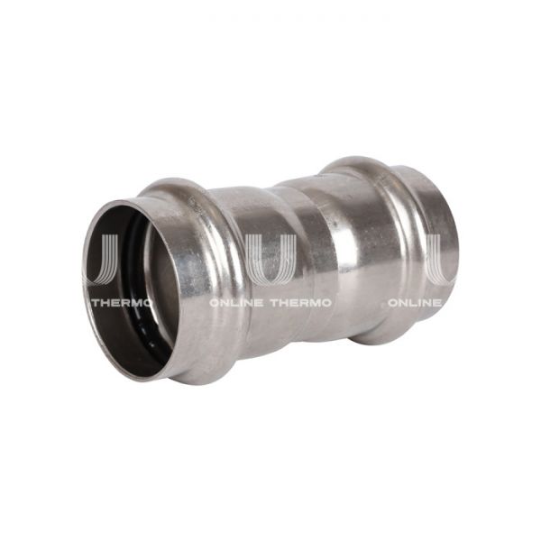 Муфта двураструбная равносторонняя Rommer RSS-0017-000042, 42 мм, пресс-обжим