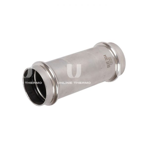 Муфта двураструбная равносторонняя Rommer RSS-0019-000035, 35 мм, пресс-обжим