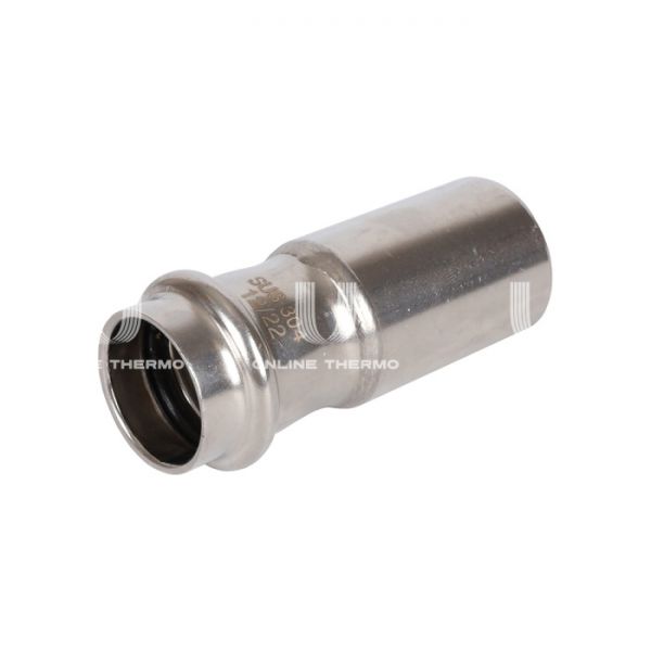 Муфта однораструбная переходная Rommer RSS-0020-002822, 28?22 мм, пресс-обжим