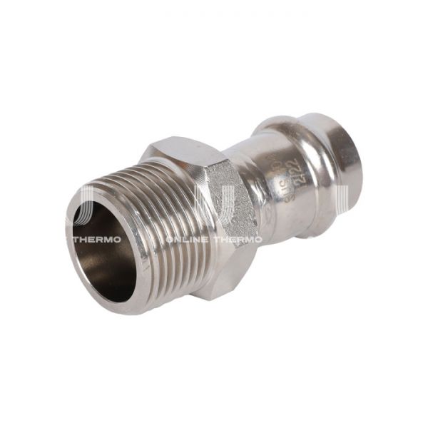 Переходник однораструбный с внутренней резьбой Rommer RSS-0021-001834, 3/4"?18 мм, пресс-обжим