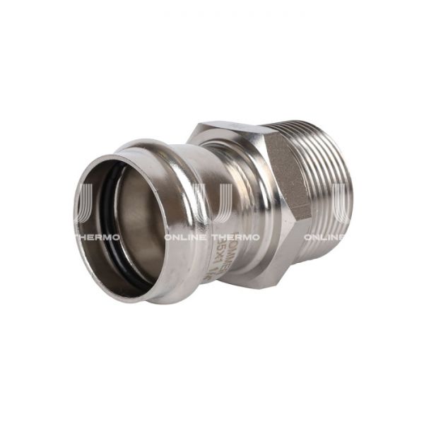Переходник однораструбный с внутренней резьбой Rommer RSS-0021-035114, 1 1/4"?35 мм, пресс-обжим