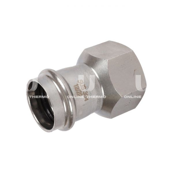 Переходник однораструбный с внутренней резьбой Rommer RSS-0022-000281, 1"?28 мм, пресс-обжим