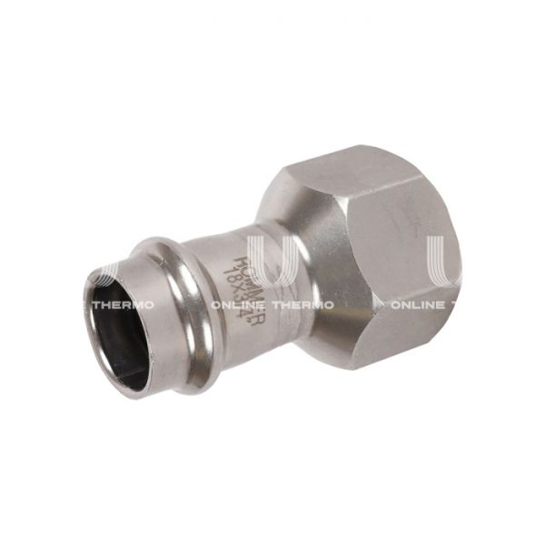 Переходник однораструбный с внутренней резьбой Rommer RSS-0022-001834, 3/4"?18 мм, пресс-обжим