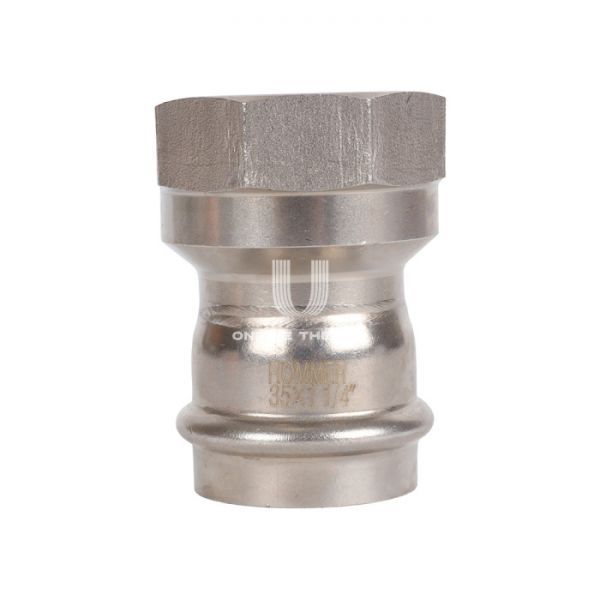 Переходник однораструбный с внутренней резьбой Rommer RSS-0022-035114, 1 1/4"?35 мм, пресс-обжим