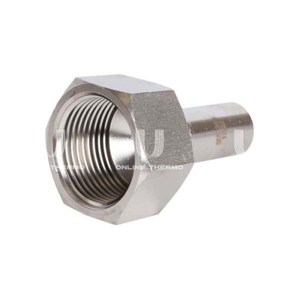 Вставка переходная с внутренней резьбой Rommer RSS-0023-000181, 1"?18 мм, пресс-обжим