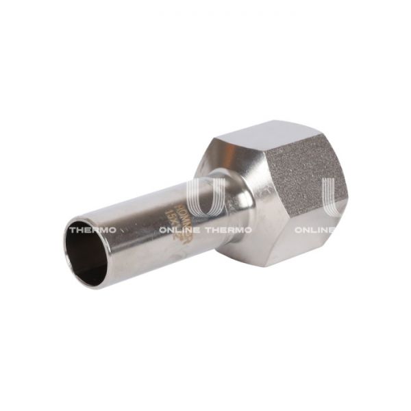 Вставка переходная с внутренней резьбой Rommer RSS-0023-001512, 1/2"?15 мм, пресс-обжим