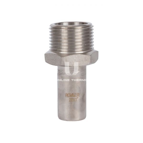 Вставка переходная с внутренней резьбой Rommer RSS-0024-000221, 1"?22 мм, пресс-обжим