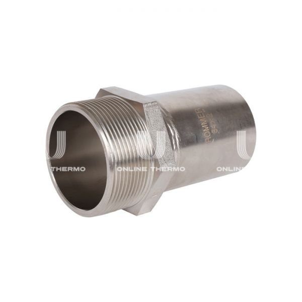 Вставка переходная с внутренней резьбой Rommer RSS-0024-000542, 2"?54 мм, пресс-обжим