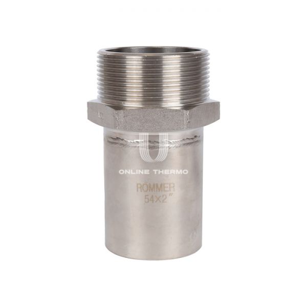 Вставка переходная с внутренней резьбой Rommer RSS-0024-000542, 2"?54 мм, пресс-обжим