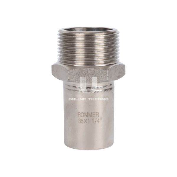 Вставка переходная с внутренней резьбой Rommer RSS-0024-035114, 1 1/4"?35 мм, пресс-обжим