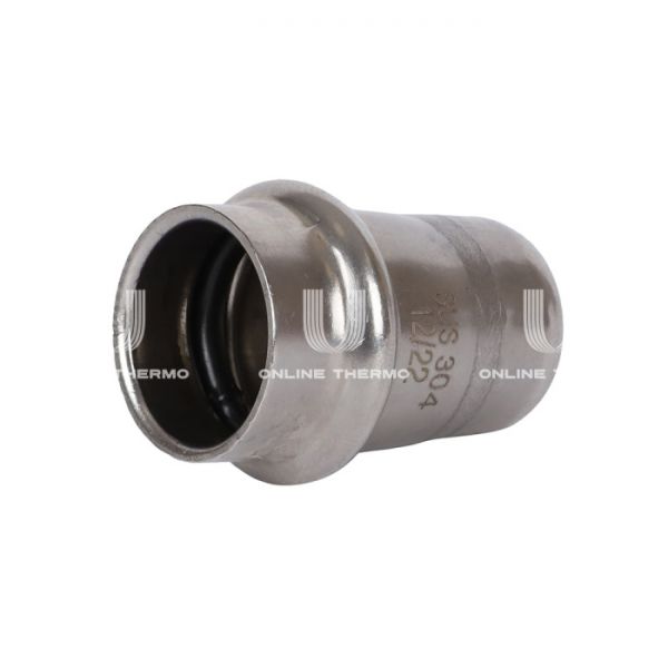 Заглушка с раструбом Rommer RSS-0025-000018, 18 мм, пресс-обжим