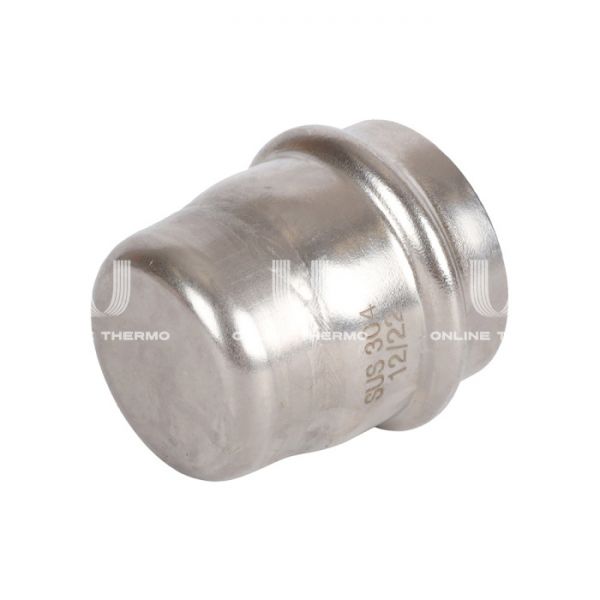 Заглушка с раструбом Rommer RSS-0025-000035, 35 мм, пресс-обжим