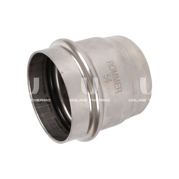 Заглушка с раструбом Rommer RSS-0025-000054, 54 мм, пресс-обжим