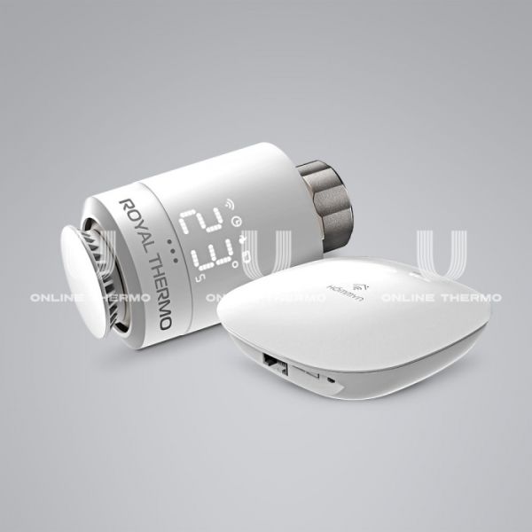 Стартовый набор для управления отоплением Royal Thermo RTSMARTHW, M30х1.5 + Click, белый