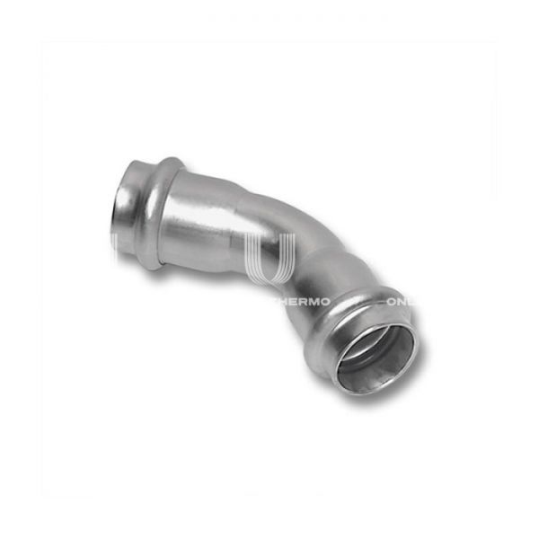 Угольник (угол) 45° двураструбный Sanha 6904118, 18 мм, пресс-обжим