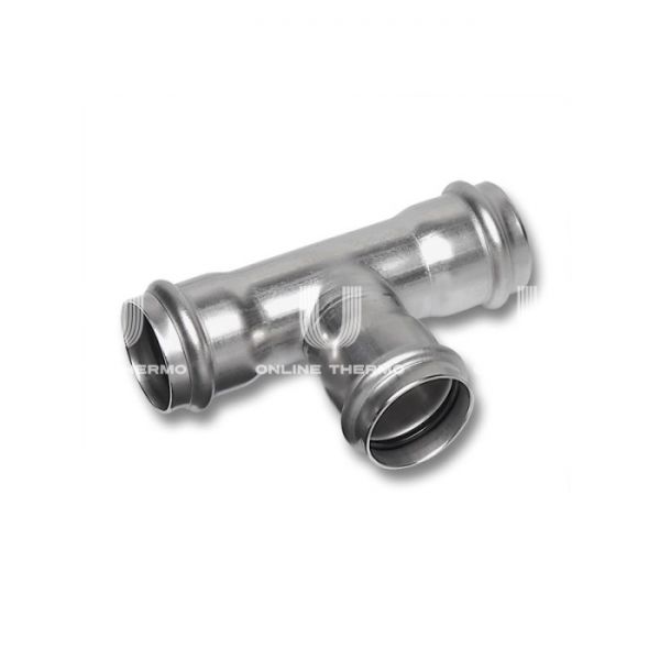 Тройник трераструбный переходной Sanha 69130542254, 54?22?54 мм, пресс-обжим