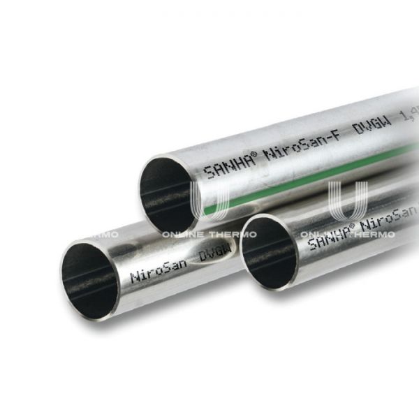 Труба из нержавеющей стали Sanha NiroSan ECO 6960022, 22?0.7 мм, штанга 6 м