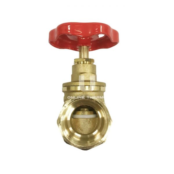 Латунная задвижка клиновая SantechSystems ВР 1 1/2"