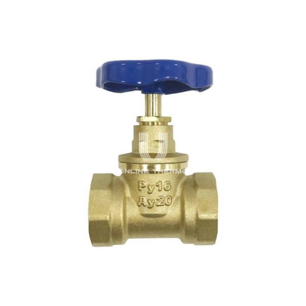 Латунная задвижка клиновая SantechSystems ВР 1 1/4"