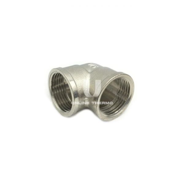 Угольник (угол) равносторонний с внутренней резьбой SantechSystems ВР 1 1/4", никелированный