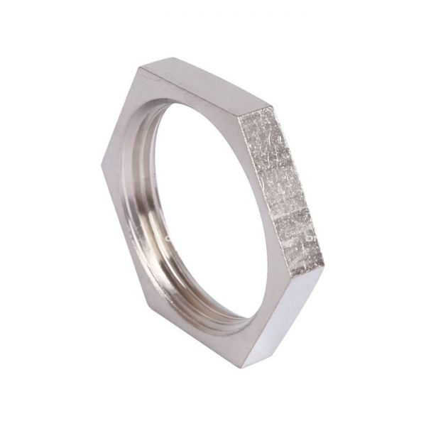 Контргайка без упора SantechSystems ВР 1/2", никелированная
