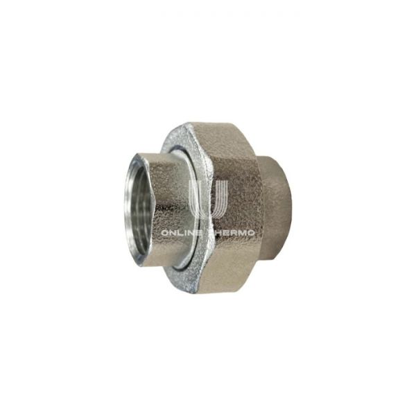 Прямое разъемное соединение "американка" SantechSystems ВР 1/2", никелированное