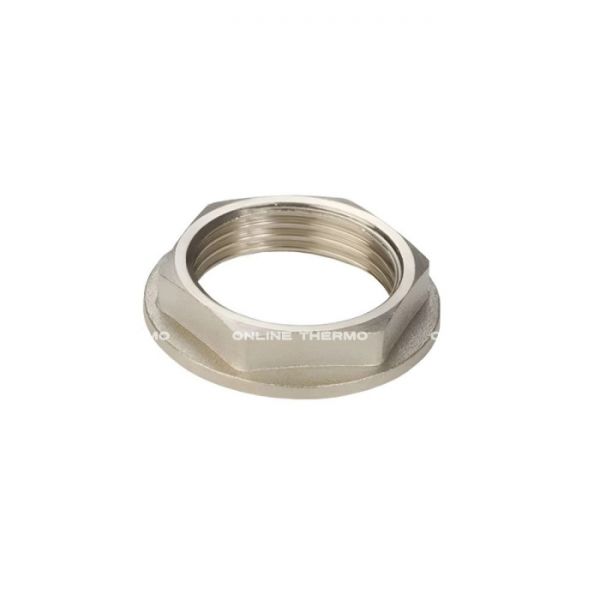 Контргайка с упором SantechSystems ВР 1 1/4", никелированная