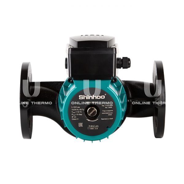 Насос циркуляционный Shinhoo BASIC 65-12F 71221009, база 300, 1х230 В, фланцевое соединение