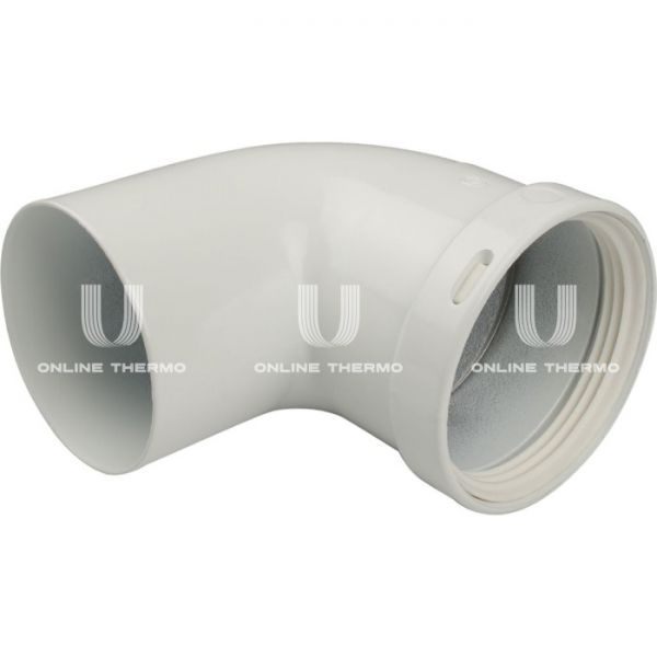 Элемент дымохода Stout отвод 90° п/м  DN80