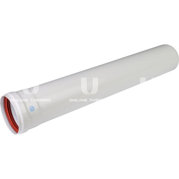 Элемент дымохода Stout DN 80 труба 500 мм п/м