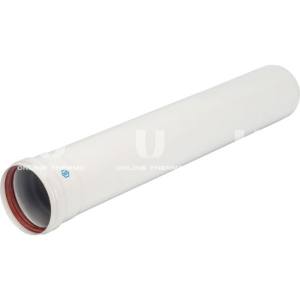 Элемент дымохода Stout DN 80  труба 500 мм утепленная п/м