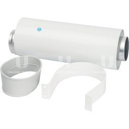 Элемент дымохода Stout DN60/100 труба коаксиальная 250 мм п/м, уплотнения и хомут в комплекте