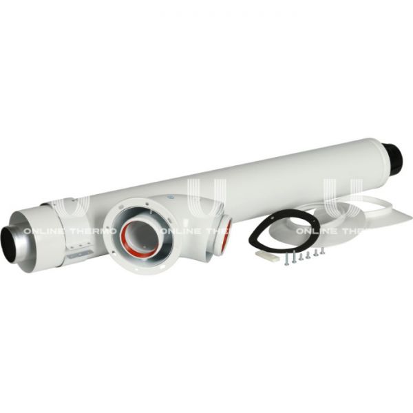 Комплект коаксиальный Stout для прохода через стену (совместим  Protherm) 60/100, 850 мм