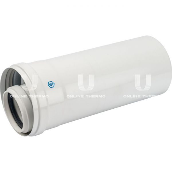 Элемент дымохода Stout конденсац. труба  250 мм DN60/100 м/п PP-FE
