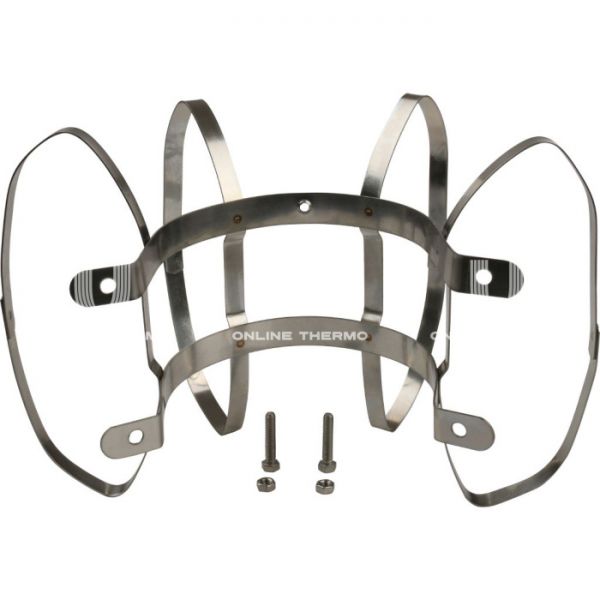 Элемент дымохода Stout фиксатор c распорками для соед.  PP-труб 80 (в шахте дымохода) нерж.сталь