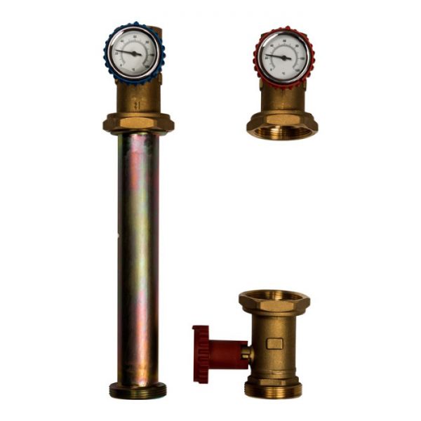 Насосная группа Stout SDG-0001-003201 DN 25 (1") прямая, без насоса