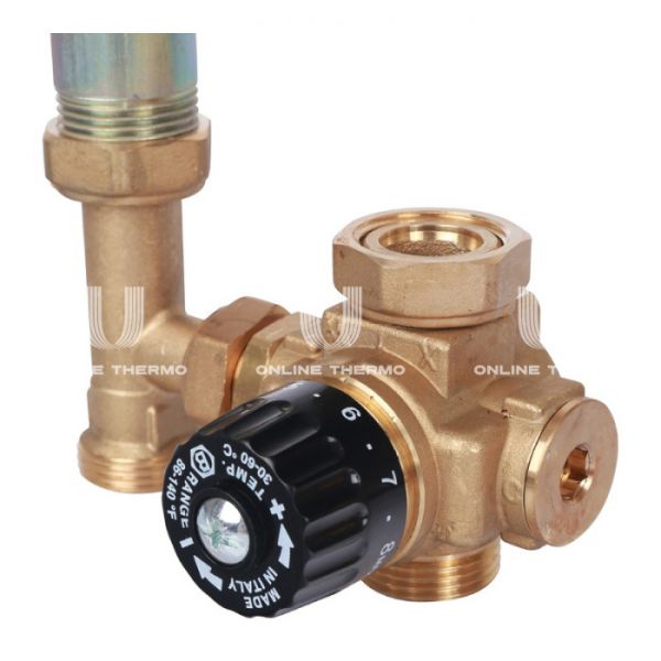 Насосная группа Stout SDG-0002-002001 DN 20 (3/4") с термосмесителем, без насоса