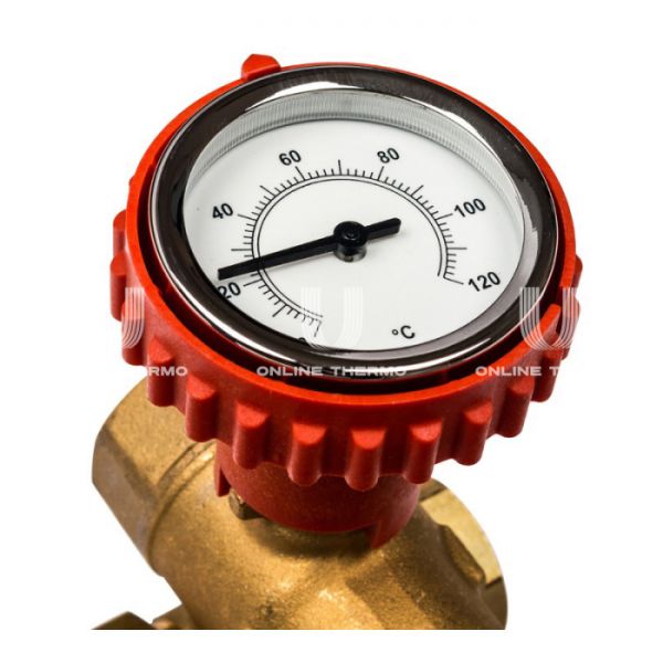 Насосная группа Stout SDG-0002-002502 DN 25 (1") с термосмесителем и насосом Grundfos UPSO 25-65