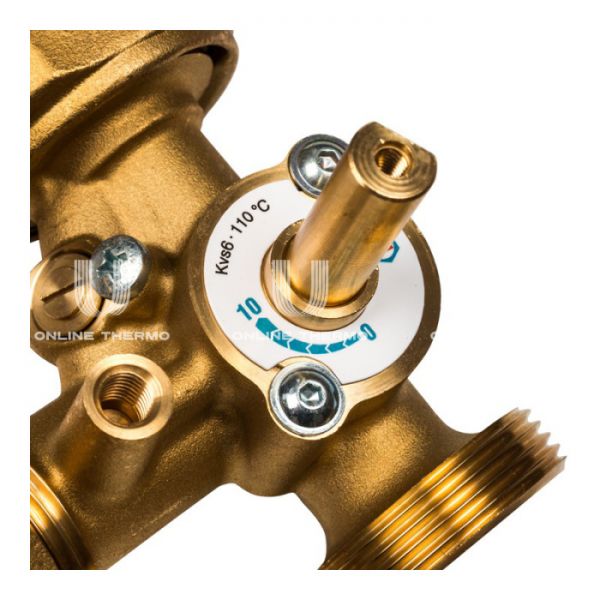 Насосная группа Stout SDG-0007-002502 DN 25 (1") с приводным смесителем и насосом Grundfos UPSO 25-65, подача справа