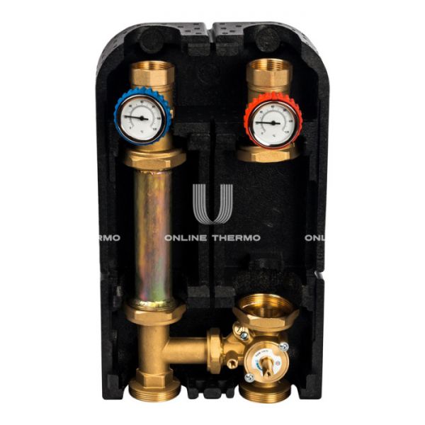 Насосная группа Stout SDG-0007-003201 DN 32 1''1/4'' с приводным смесителем, без насоса, подача справа